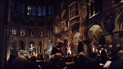 Livery companies at Priory Church of St Bartholomew the Great, 6th December 2016