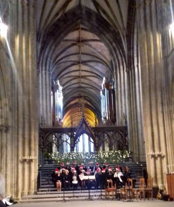 New College Worcester 150th Anniversary concert at Worcester Cathedral