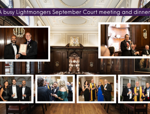 A busy Lightmongers September Court meeting and dinner!