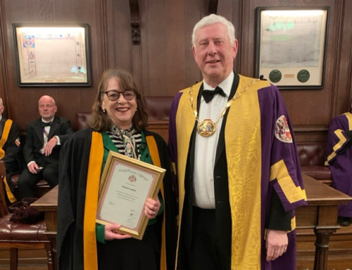 The Company welcomes a new Liveryman and a new Freeman at Court Meeting and Dinner